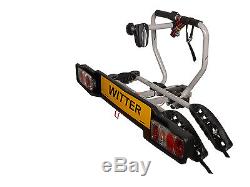 WITTER 2 Bike Towbar mounted Cycle carrier- BIKE TILT Feature BOLT ON