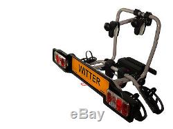 WITTER 2 Bike Towbar mounted Cycle carrier- BIKE TILT Feature GENUINE