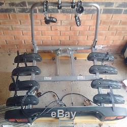 WITTER 4 Bike Towbar mounted Cycle carrier- Including Mounting Plate