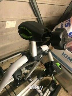 WORHAN 3 Bike Cycle Carrier Rack Towbar Tow Ball Mounted LED Lights
