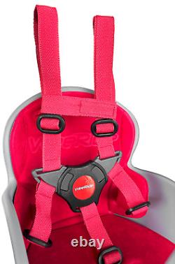 WeeRide Safe Front Child Baby Bike Cycle Seat Carrier Red