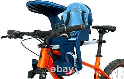 WeeRide Safe Front Deluxe Child Baby Bike Cycle Seat Carrier Blue