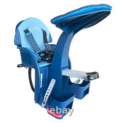 WeeRide Safe Front Deluxe Child Baby Bike Cycle Seat Carrier Blue