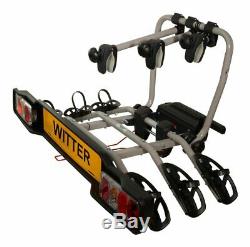 Witter 3 bike carrier, Tow bar mounting