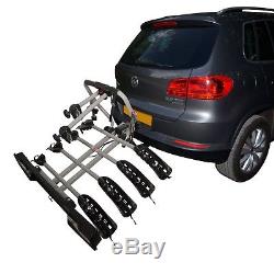 Witter Bolt-On Towball Mounted 4 Bike Cycle Carrier