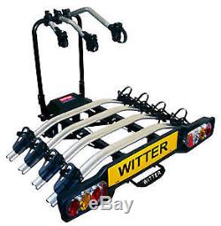 Witter Fange Mounted Tilting 4 Bike Cycle Carrier