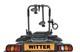 Witter Pure Instinct Towball Mounted 2-Bike Cycle Carrier with Foldable Rails