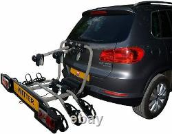 Witter Towbars ZX303 Clamp-On Towball Mounted 3 Bike Cycle Carrier Max Load 51kg