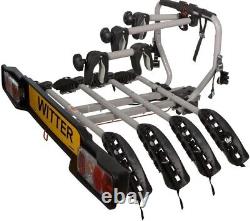 Witter ZX204 Bolt-On Towball 4 Bike Cycle Carrier