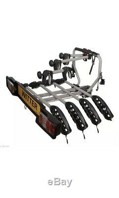 Witter ZX204 Tow Bar Mounted 4 / Four Bike Cycle Carrier Limited Stock