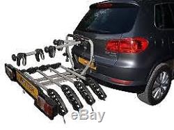 Witter ZX204 Towball Mounted 4 Bike Cycle Carrier
