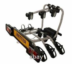 Witter ZX303 Clamp-on Towball 3 Bike Tow Bar Mounted Cycle Carrier