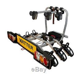 Witter ZX310 Tow Bar Mounted 3 / Three Bike Cycle Carrier NEW