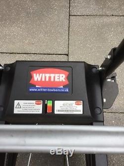 Witter ZX404 Flange Towbar Mounted Tilting 4 Bike / Four Cycle Carrier