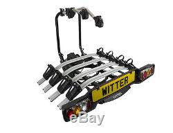 Witter ZX504 Tow Bar Mounted 4 / Four Bike Cycle Carrier