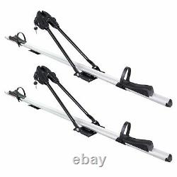 X2 Fabbri BICI 3000 Car Roof Mount Aluminium Cycle Carriers Bike Rack Pair