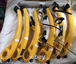 Yellow SARIS Bones 3 Bike Rear Car Rack Carrier Cycle Travel Holder Boot Hatch