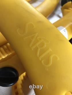 Yellow SARIS Bones 3 Bike Rear Car Rack Carrier Cycle Travel Holder Boot Hatch