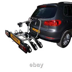 ZX303 clamp-on 3 Bike towbar Mounted Cycle Carrier