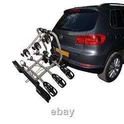 ZX303 clamp-on 3 Bike towbar Mounted Cycle Carrier
